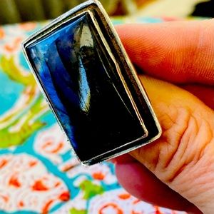 Gorgeous vintage statement Laborite ring